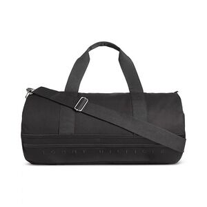 Tommy Hilfiger Men's Gino Monochrome‎ Black Duffle Bag NEW